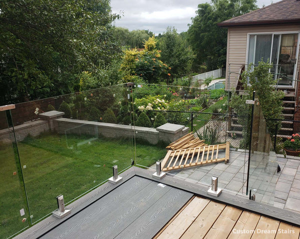 Deck Glass Railing